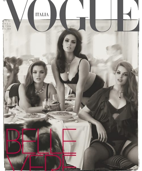 Vogue Italia June 2011 Curvy Issue 
