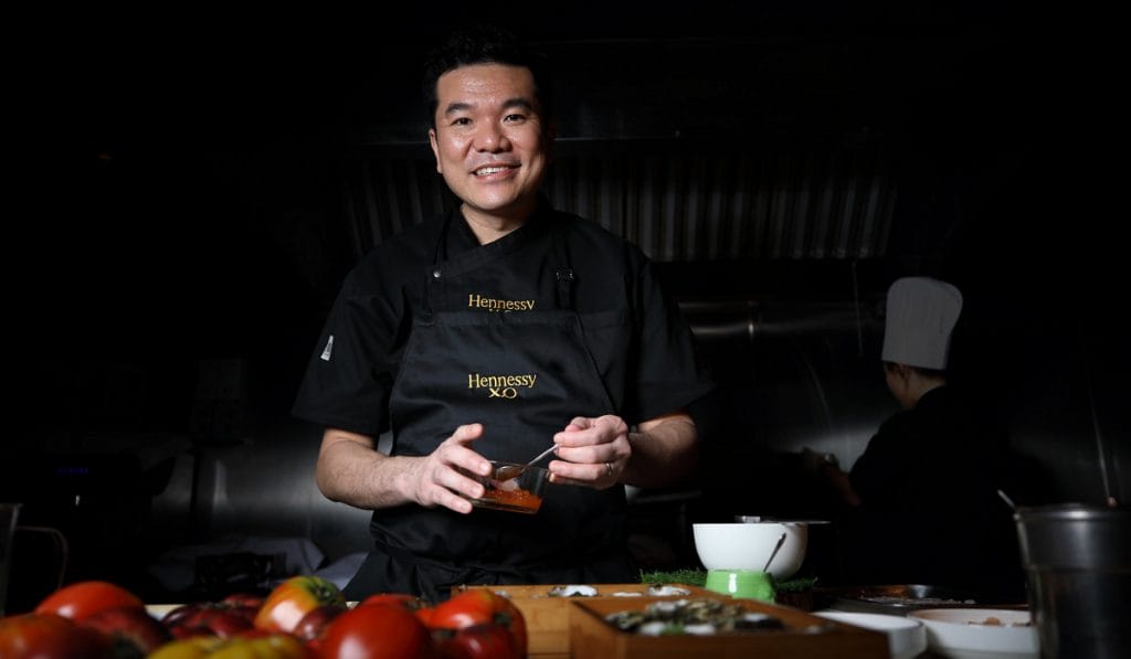 Chef Darren Chin creates a multi-sensory cognac experience for Hennessy XO Odyssey