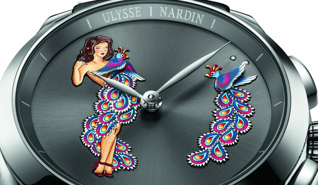 A Burlesque Show with the Ulysse Nardin Hourstriker Pin-UP