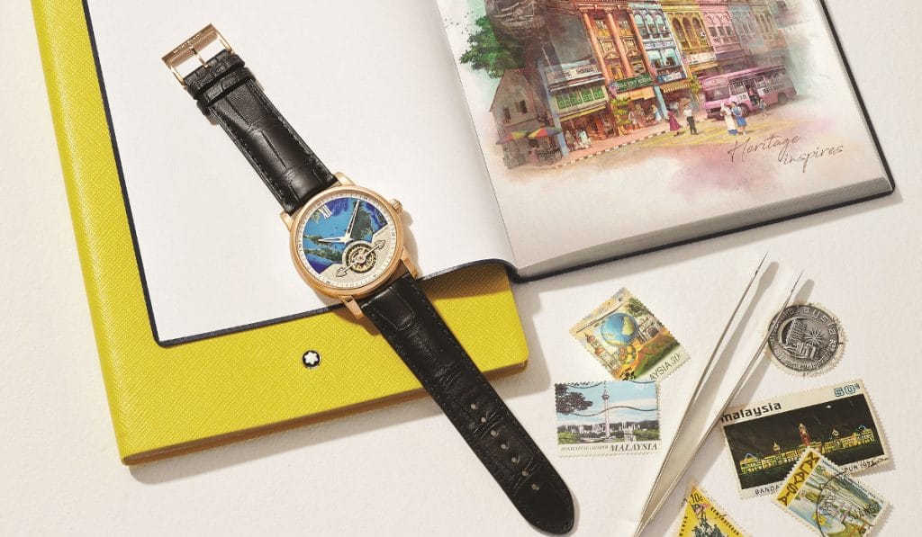 Montblanc Celebrates Merdeka With a Hand Painted Map and an ExoTourbillon