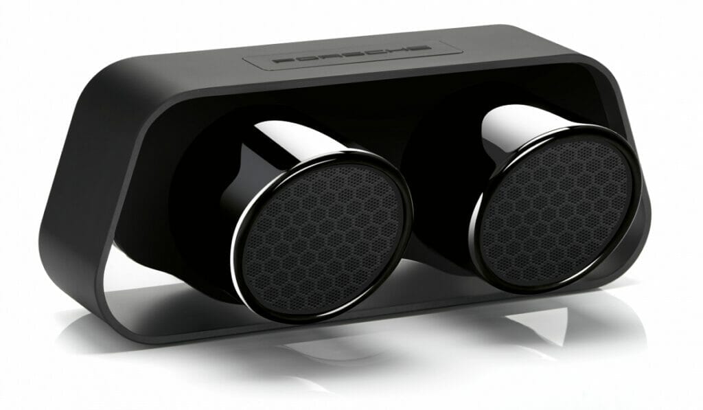 These speakers are made from Porsche 911 GT3 exhaust pipes