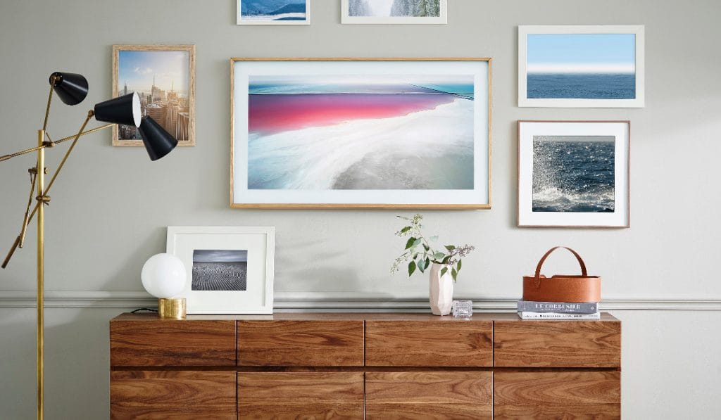 Samsungâ€™s new The Frame TV is basically a frame that is a TV