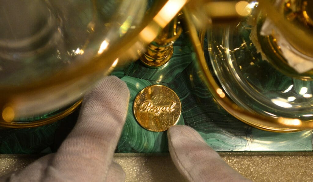 Enrich your morning cuppa with this luxurious coffee maker from Royal Paris