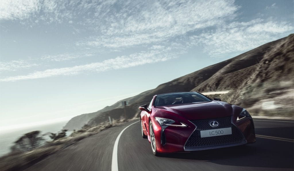 A V8 Engine and sci-fi headlights, Whatâ€™s Not To Like About The New Lexus LC500?