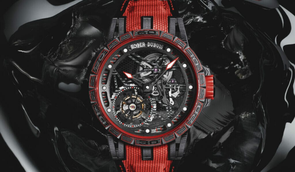 The Roger Dubuis Excalibur Carbon Spider Offers A Phenomenal Movement Crafted With Carbon