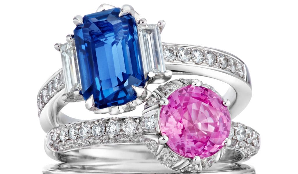 DeGem celebrates Sapphire stones with their Infinity engagement rings