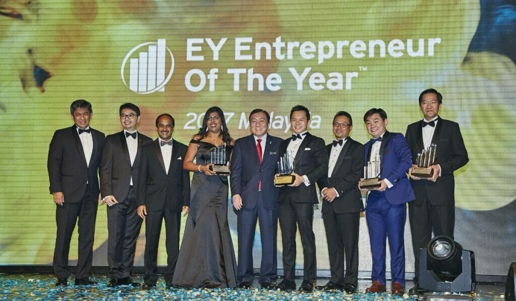 And the winner of the EY Entrepreneur Of The Year 2017 Malaysia award is...