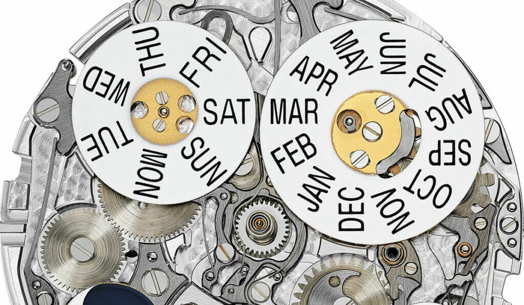 Keeping the correct day, date, month and year with a Patek Philippe Perpetual Calendar