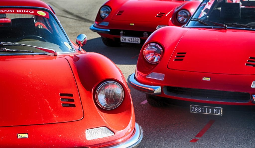 Ferrari celebrates 50 years since the Dino made its road debut