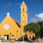 The church of St. Bernard, Kralendijk, Bonaire