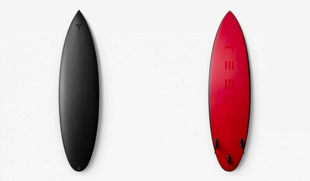 Did Tesla just release a limited-edition surfboard thatâ€™s already sold out?