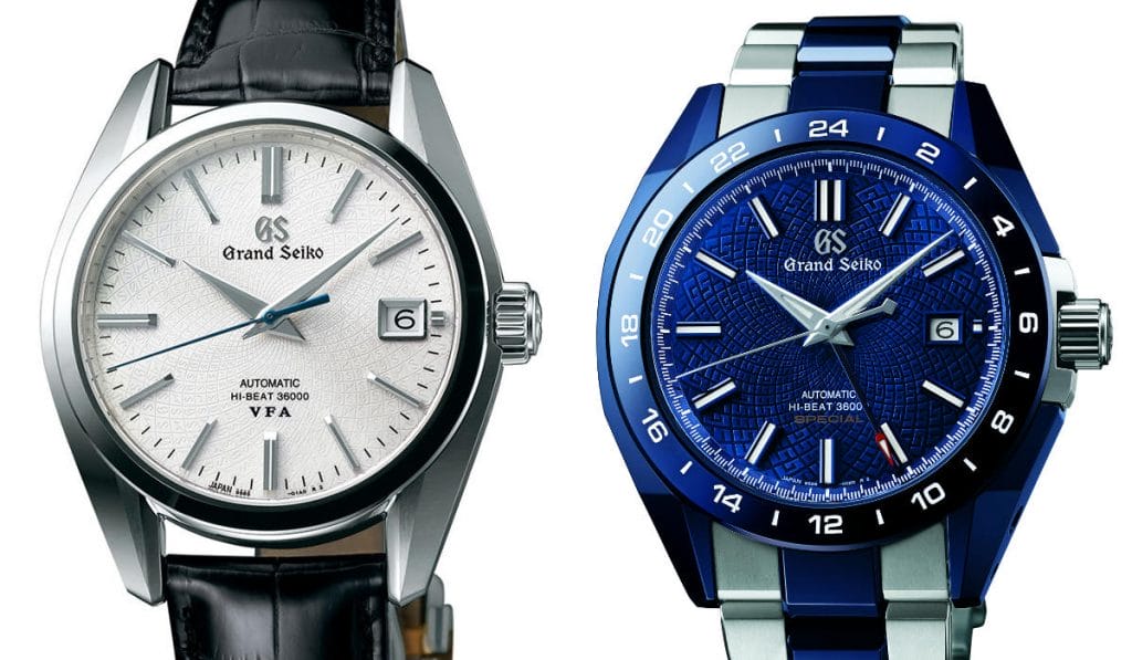 These Grand Seiko Limited Edition Watches Celebrate 20 Years Of The Calibre 9S Movement