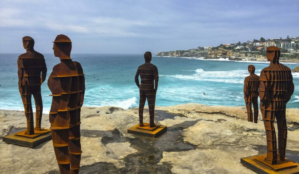 Bondi Beach is serving up sun, sea and sculptures in summer