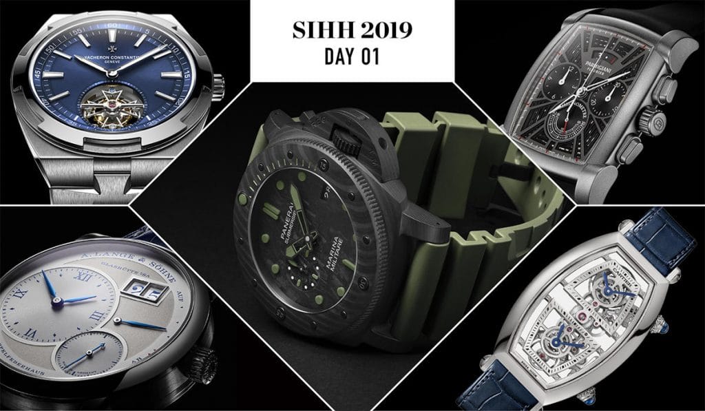 SIHH 2019: Stunning pieces from A. Lange & Sohne, Cartier, Panerai, Vacheron Constantin, and Parmigiani