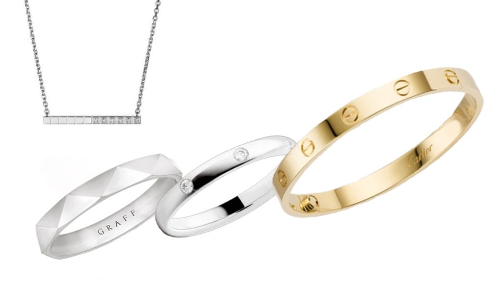 Minimalist jewellery shows more with less