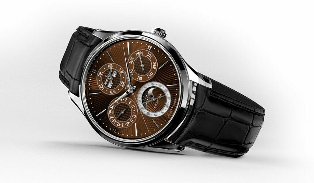 Jaeger-LeCoultre presents new Master Ultra Thin Perpetual Enamel Chestnut At Only Watch 2019 Charity Auction