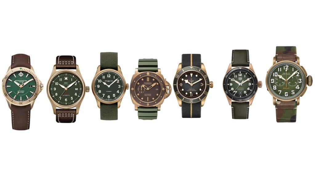 7 bronze watches for 2019