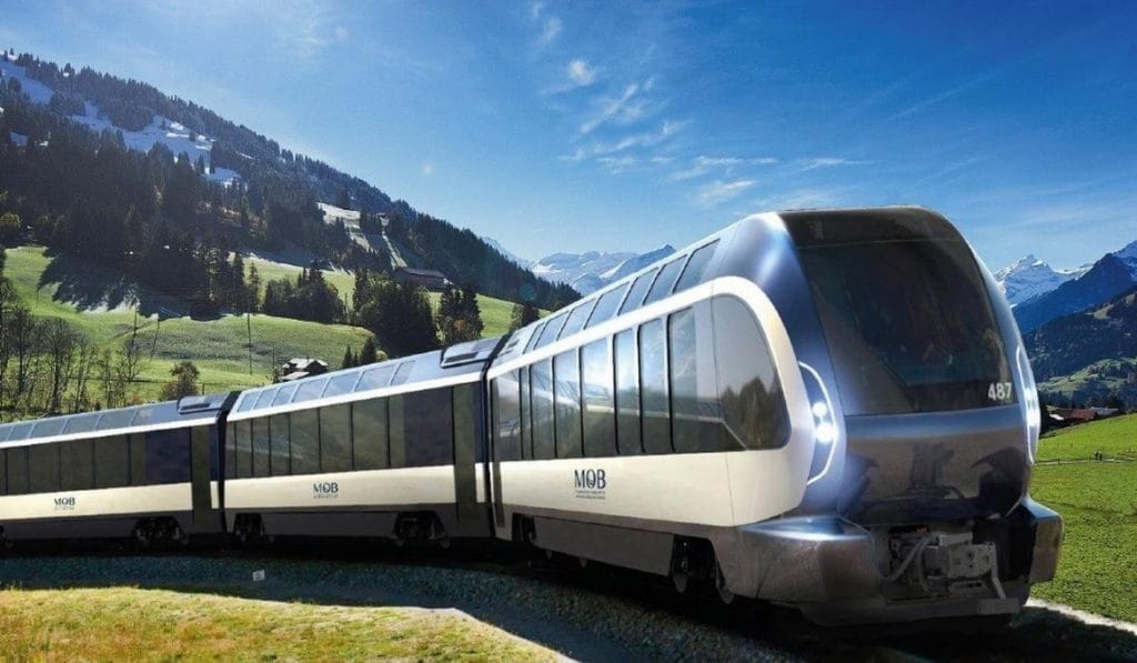 Take In Panoramic Views of The Swiss Alps on The Pininfarina-Designed Goldenpass Express Wonder Train
