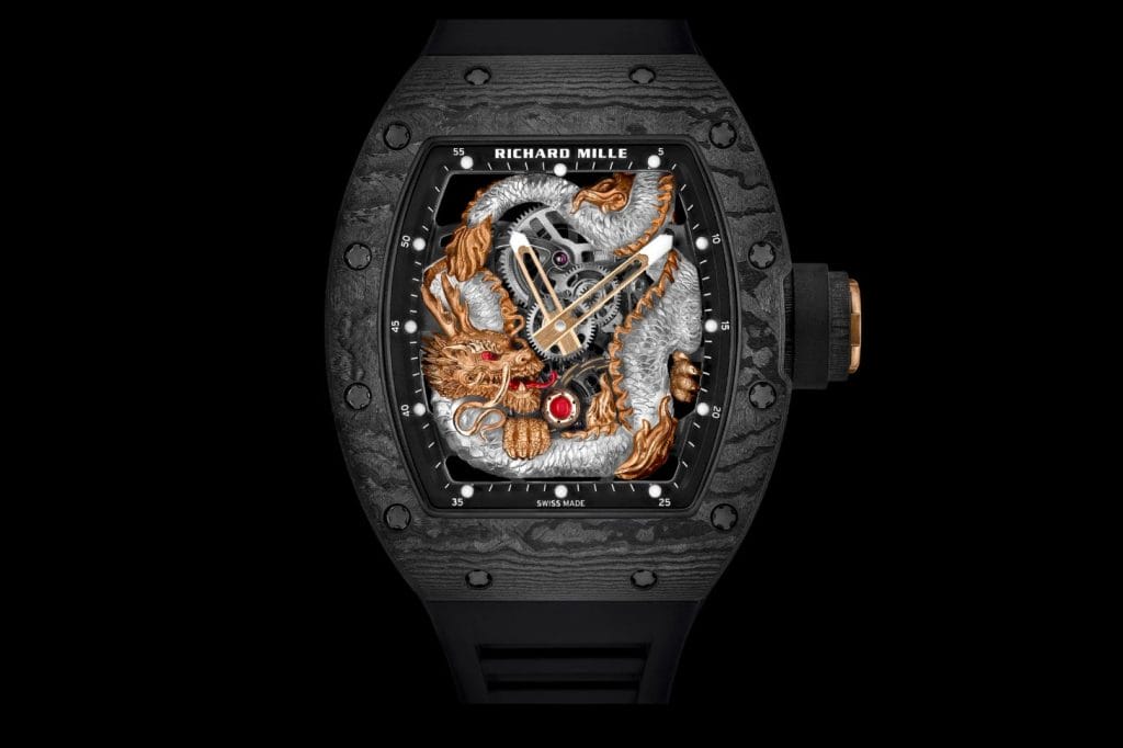 The Limited Edition Richard Mille RM57-03 Tourbillon Sapphire Dragon Is Only Available In Asia