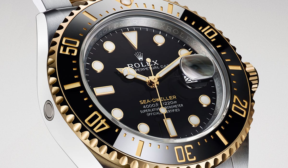 Rolex Unveils The Oyster Perpetual Sea-Dweller In Yellow Rolesor - The ...