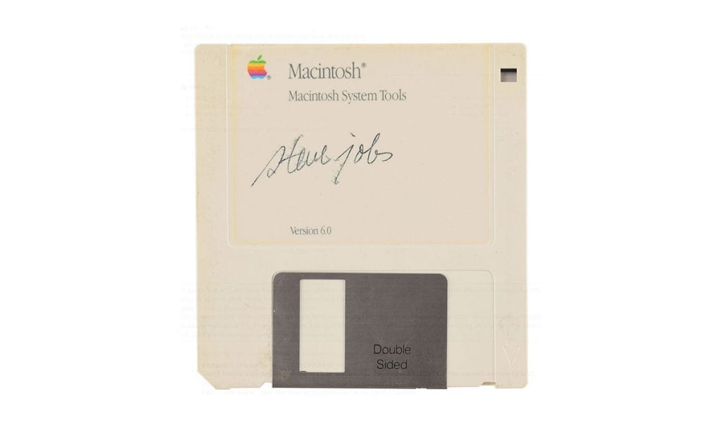 This Floppy Disk Signed By Apple's Steve Jobs Is Valued At Over USD8,000