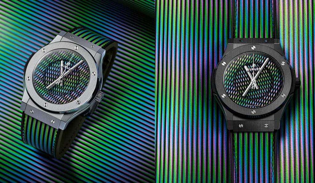 Hublot Marries Art With Horology In Its New Classic Fusion Cruz-Diez Timepiece
