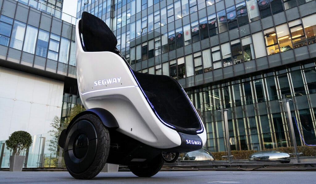 Segway's Latest Self-balancing Vehicle Is A Motorised Chair From The Future