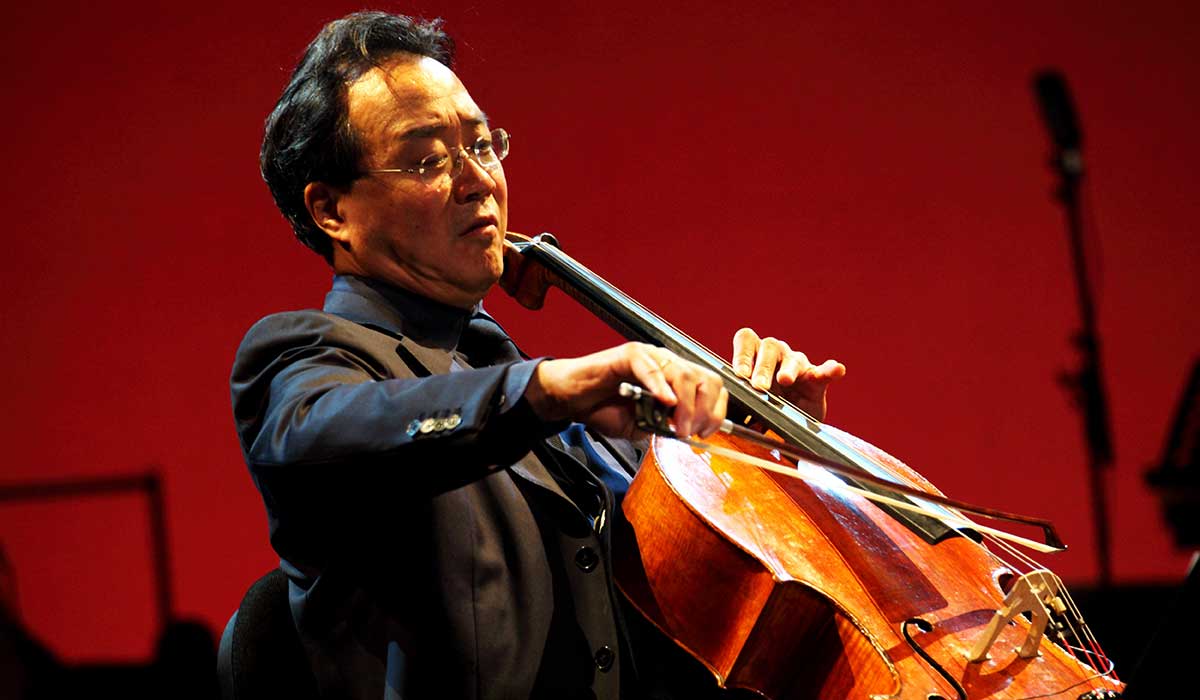 Yo Yo Ma Plays Exclusively For An Audience Of  One:- You!