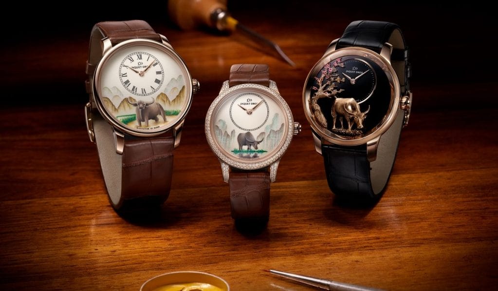 Be bullish about 2021 (fingers crossed) with Year of the Ox metiers d’art watches