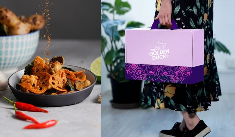 The Golden Duck's Tom Yum Goong Gourmet Mix was developed with the help of the snack company's dedicated fans