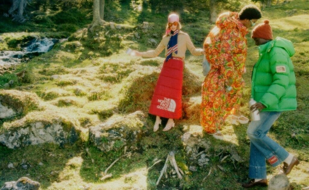 Gucci teams up with The North Face on the ultimate glamping gear