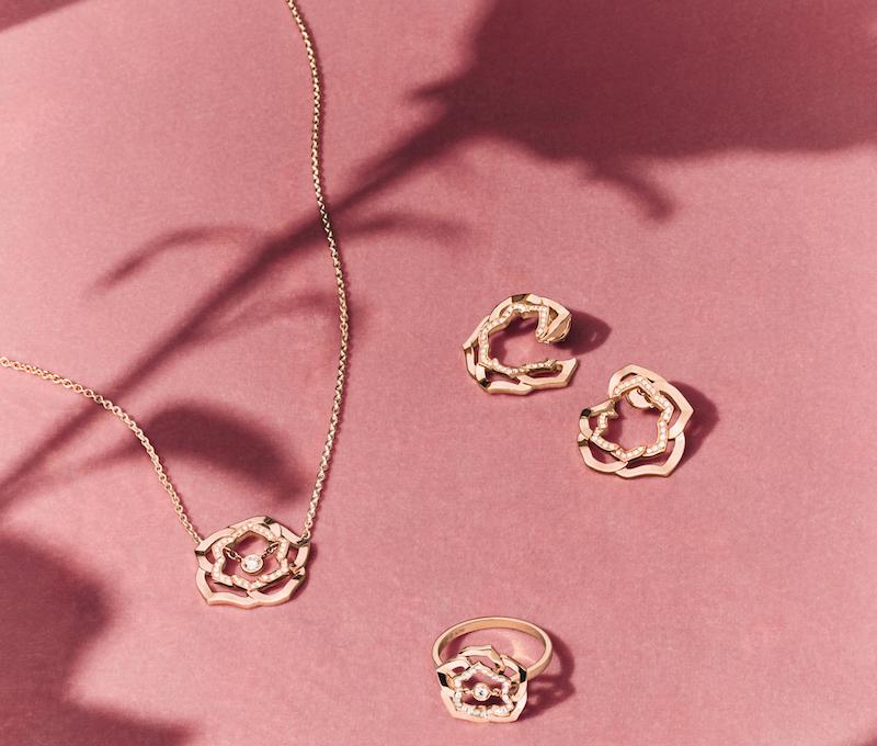 The new Ajourée design brings a touch of modernity on to Piaget's iconic Rose Collection