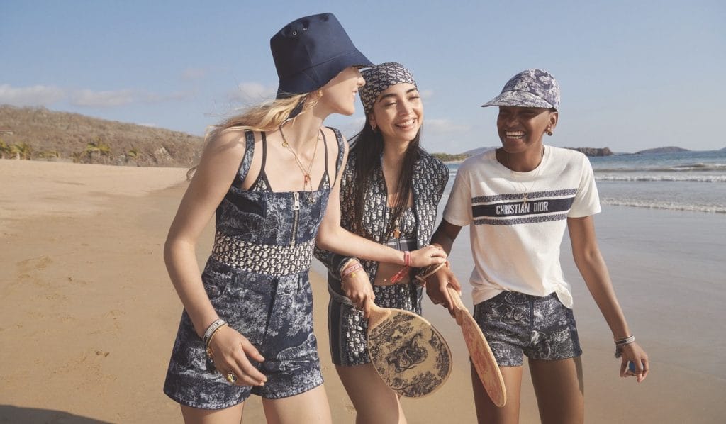 Dior’s New Beachwear Collection Reminds us of Better Days Ahead