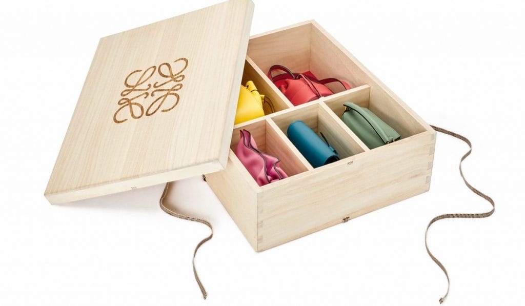 LOEWE Miniatures Box 5本セット What's Cuter Than One Nano-Sized Loewe bag? Five of Them, in