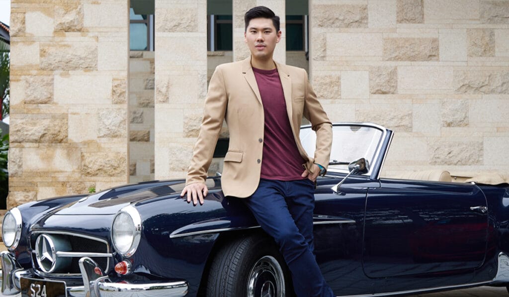 This young collector has a penchant for all things with history