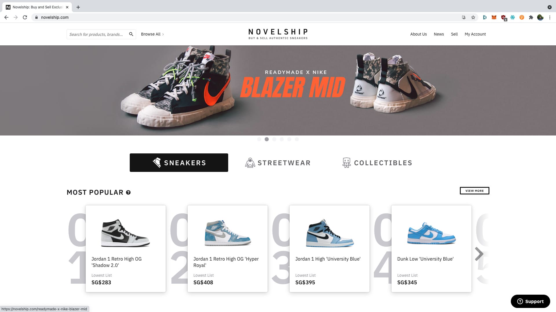 Novelship: Sneakers, Apparel, Collectibles