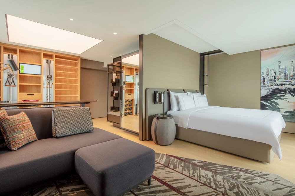 Swissotel Raffles Singapore Vitality room.