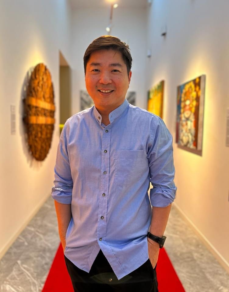 Patrick, Wen Guo Qing founder of Qing Gallery.
