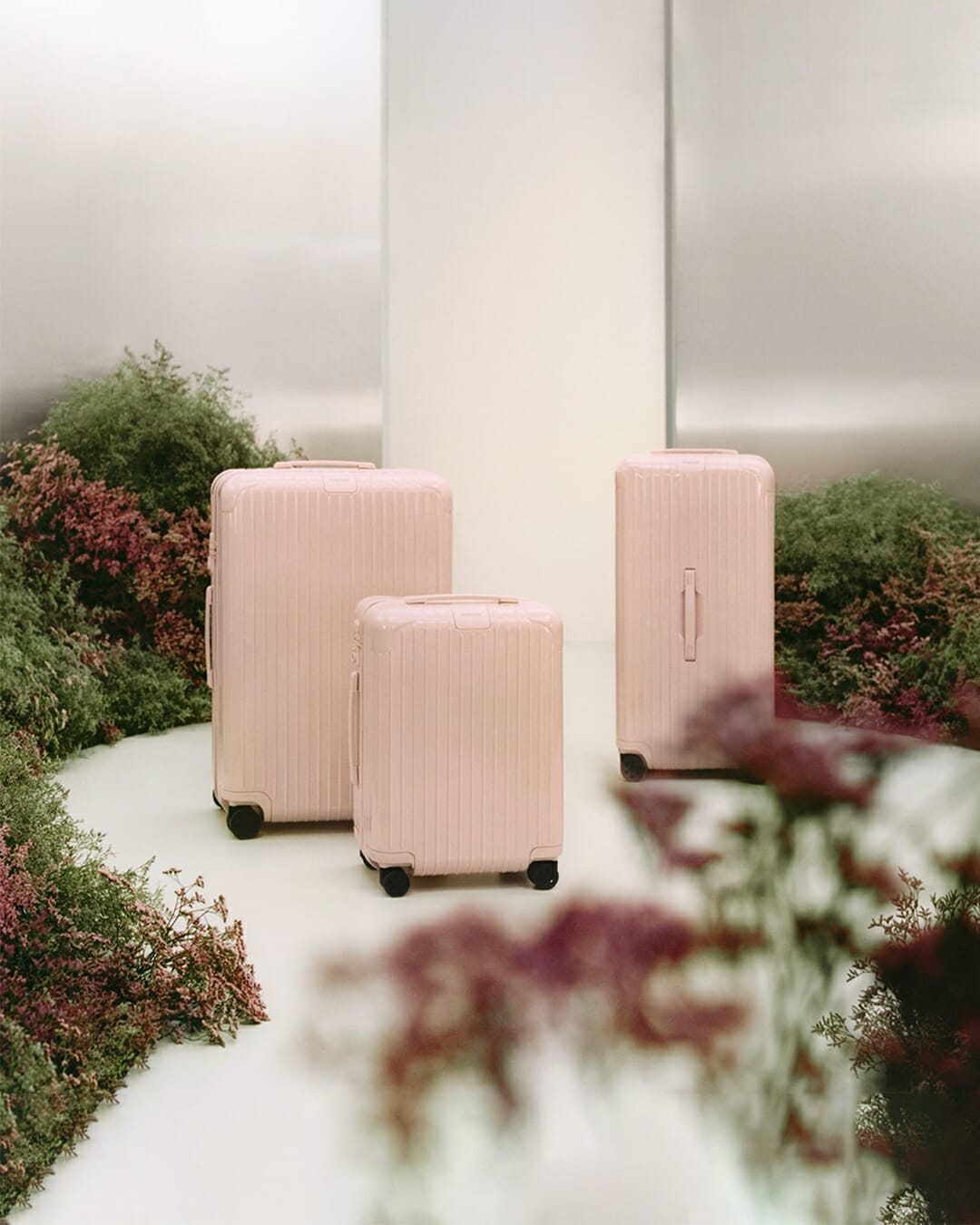 Rimowa luxury luggage pieces
