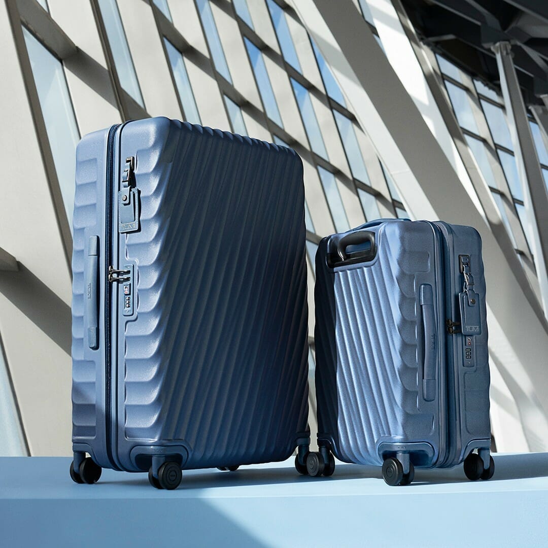 tumi luxurious luggage pieces