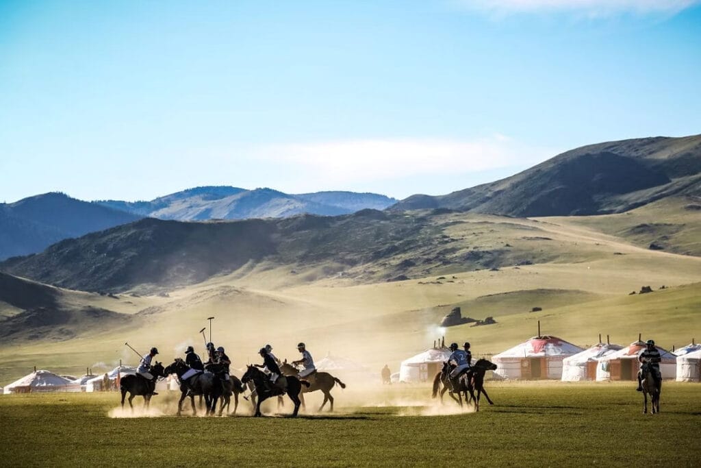 Mongolian Polo