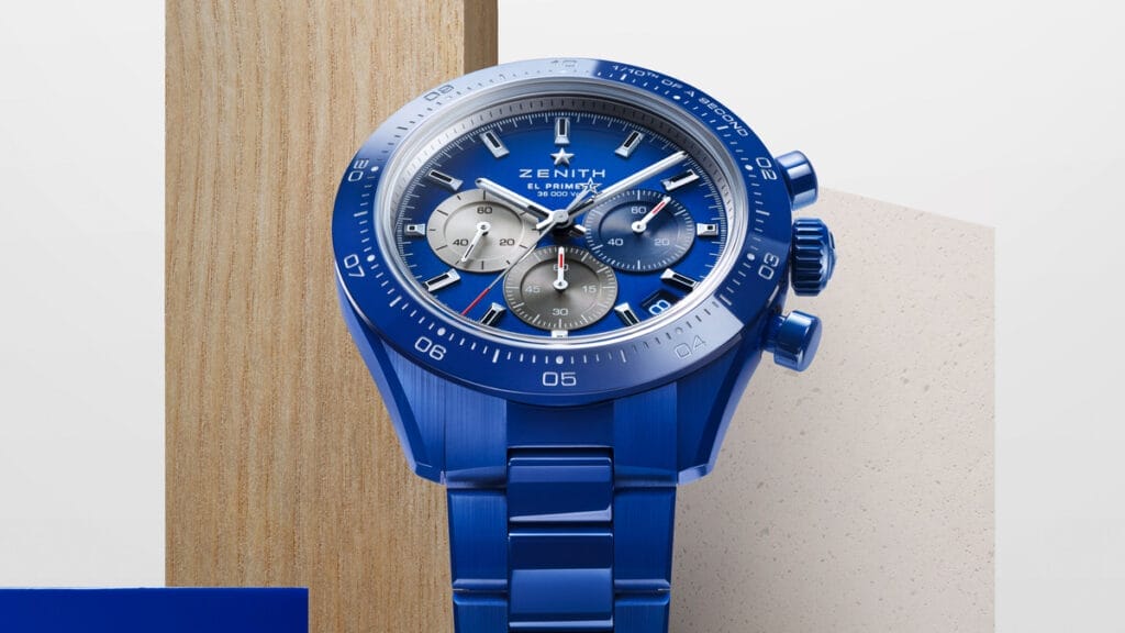 ZENITH Blue Ceramic Chronomaster