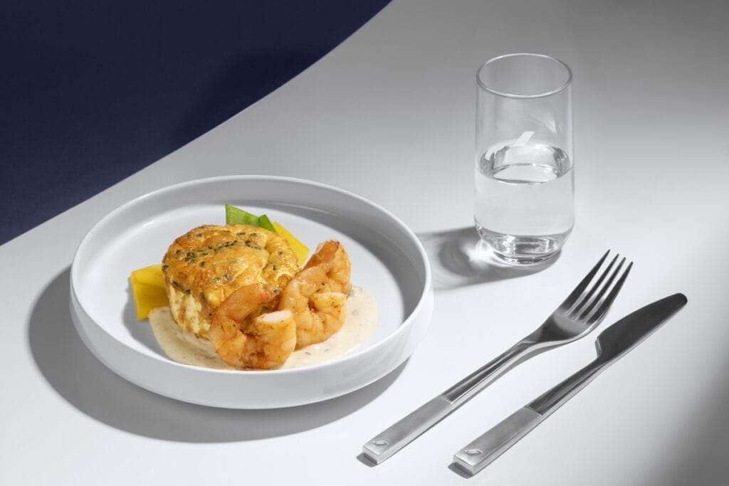Air France Pop-Up Menu