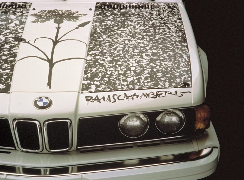  635CSi Art Car Museum Edition アートカー BMW 635CSi art car by Rauschenberg debuts in Asia at Art Basel